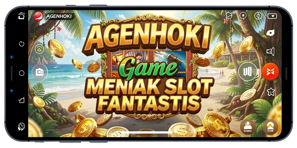 Screenshot AGENHOKI menampilkan gameplay seru permainan Slot.
