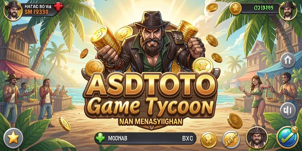 Tampilan menarik dari gameplay ASDTOTO yang penuh strategi Tycoon.