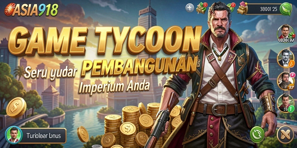Gameplay seru dalam membangun imperium bisnis di ASIA918.