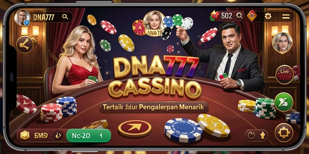 Gameplay Live Casino di DNA777 yang menegangkan dan interaktif.