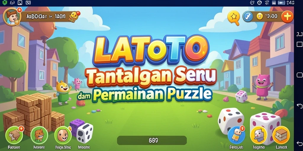 Tampilan gameplay LATOTO yang menarik dalam kategori Puzzle.
