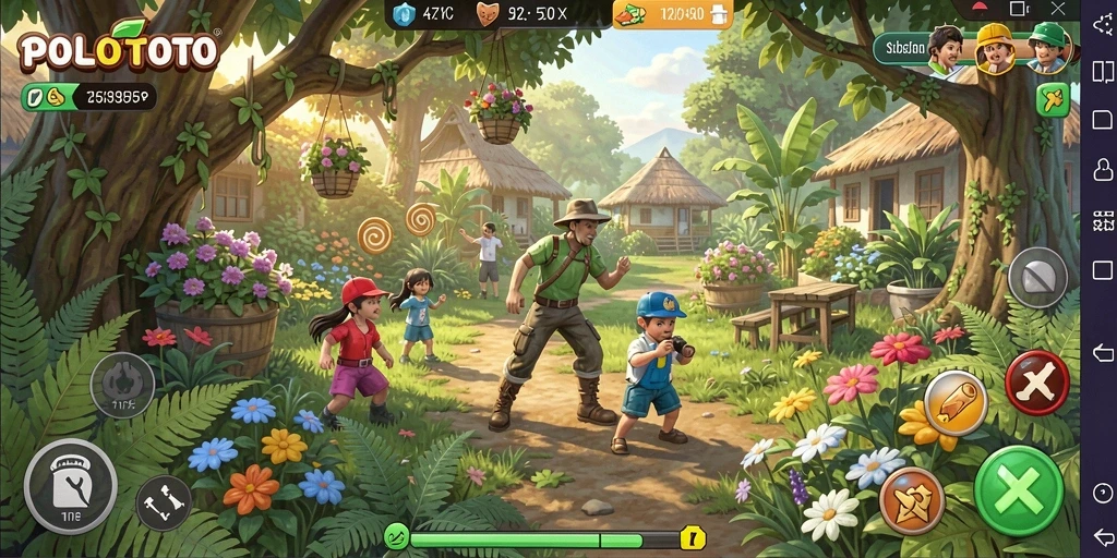 Gameplay seru di <strong>POLOTOTO</strong> dengan aktivitas bertani yang menyenangkan.