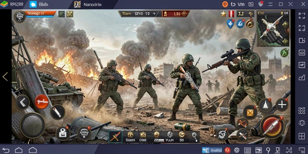 Gameplay mendebarkan dengan aksi tembak-menembak intens.