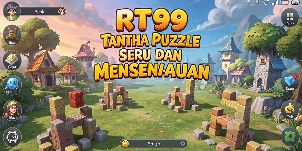 Tampilan gameplay seru di RT99 dengan berbagai teka-teki menarik.
