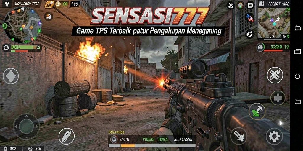 Gameplay menegangkan SENSASI777 di tengah pertempuran intens.