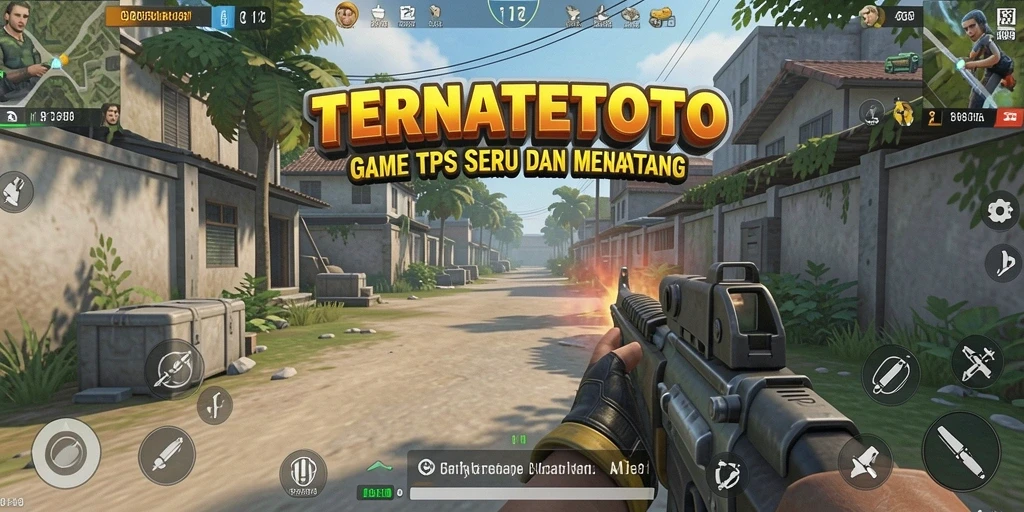 Tangkapan layar gameplay TERNATETOTO yang menunjukkan aksi seru di medan tempur.