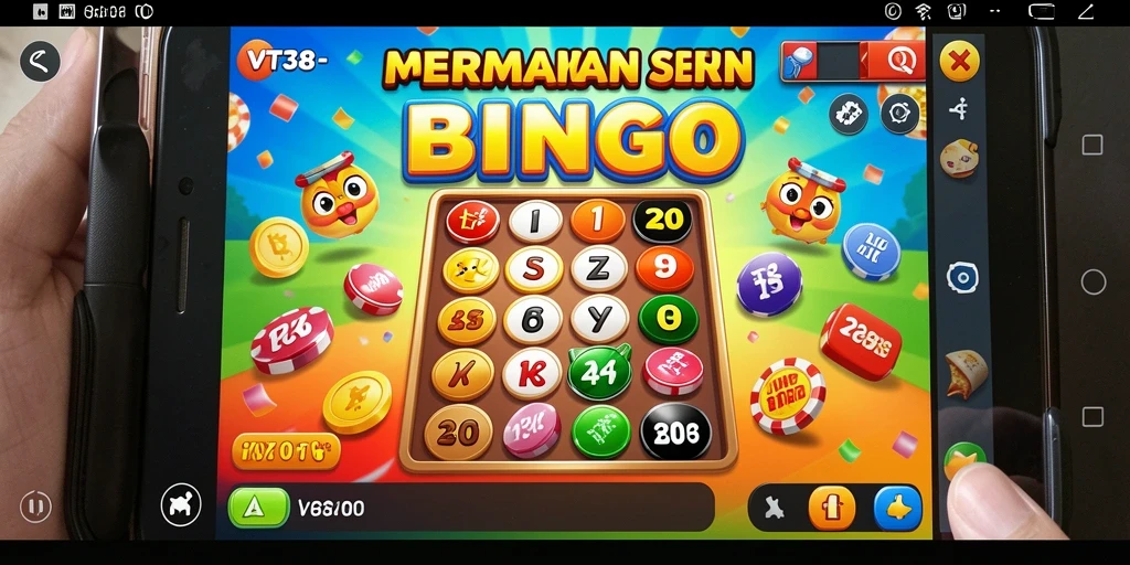 Tampilan screenshot VT38 menunjukkan keseruan gameplay Bingo.