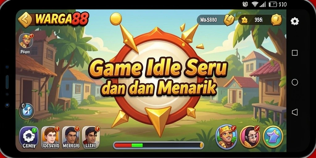 Tampilan gameplay <strong>WARGA88</strong> yang menarik dan mudah dipahami.